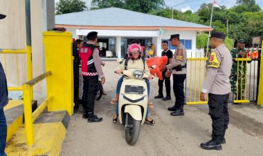 Polsek Pantaibaru Hadir Melayani Masyarakat, Pastikan Kamtibmas Kondusif di Pelabuhan Pantaibaru