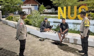 Kapolsek Lobalain : Wujud Polri Untuk Masyarakat, Polsek Lobalain Terus Tingkatkan Kegiatan Kepolisian