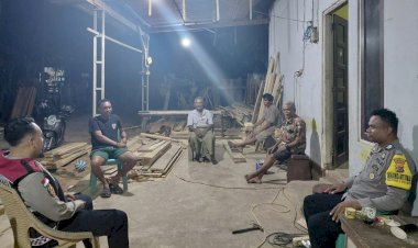 K2YD Polsek Rote Selatan, Jaga Kemitraan Dengan Masyarakat Cegah Tindak Pidana