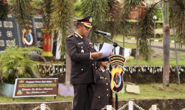 Polres Rote Ndao Lakukan Upacara Bendera Peringatan Hari Kebangkitan Nasional ke-118,Jaga Kedaulatan NKRI Melalui Transformasi Digital