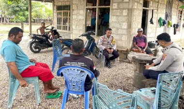 Polsek Rote Tengah Lakukan Upaya Preemtif Untuk Menekan Potensi  Tindak Pidana