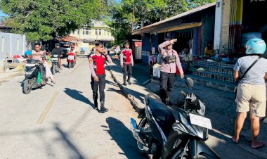 Satuan Samapta Polres Rote Ndao Tingkatkan Patroli Saat Hari Raya Idul Adha  1447 H