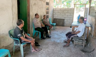 Kapolsek Pantaibaru : Kegiatan Sambang Merupakan Pendekatan Humanis Polri Dalam Menjaga Kamtibmas Tetap Kondusif