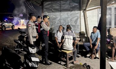 Patroli Ronda Preventif Presisi Samapta Polres Rote Ndao, Hadirkan Rasa Aman Bagi Masyarakat