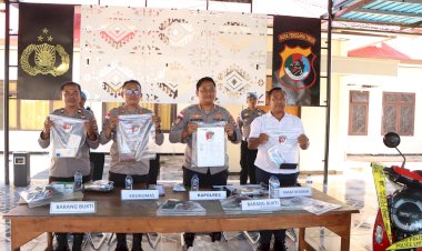Empat Kasus Konvensional Dalam Tahap Penyidikan, Komitmen Polres Rote Ndao Dalam Penanganan Perkara