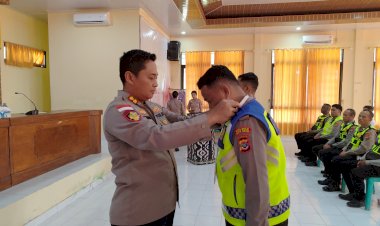Persiapan Operasi Patuh Turangga 2026, Polres Rote Ndao Gelar Latihan Pra Operasi