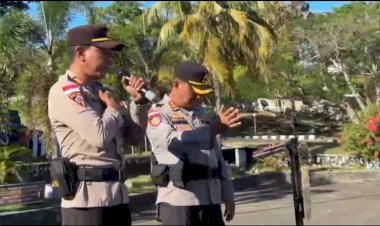 Apel Jam Pimpinan Bersama Kapolres Rote Ndao Dilanjutkan Terapi USEFT