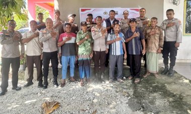 Wakapolres Rote Ndao Gelar Jumat Curhat, Himbau Warga Utamakan Keselamatan Saat Berkendara