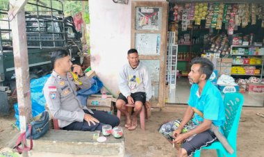 Bhabinkamtibmas Polsek Rote Selatan Tingkatkan Kegiatan Sambang, Wujudkan Rasa Aman Bagi Masyarakat