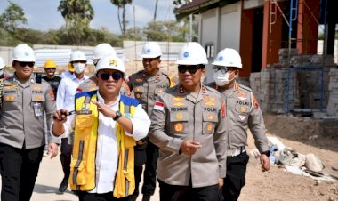 Kapolda NTT Tinjau Pembangunan Sekolah Rakyat, Wujud Dukungan terhadap Peningkatan Akses Pendidikan