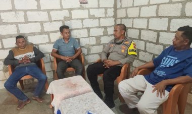 Kegiatan Sambang Bhabinkamtibmas Polsek Rote Tengah
