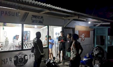 Polsek Lobalain Efektifkan Patroli Malam, Jaga Keamanan Masyarakat