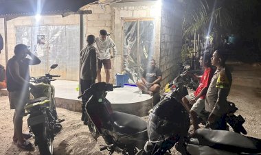 K2YD Polsek Rote Tengah Pada Malam Hari, Upaya Untuk Mencegah Tindak Pidana