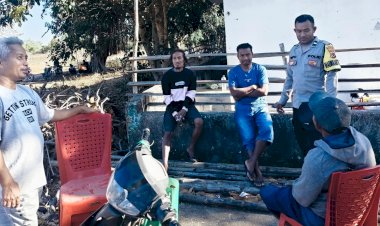 Bhabinkamtibmas Polsek Rote Tengah Tingkatkan Edukasi Kamtibmas Bagi Masyarakat