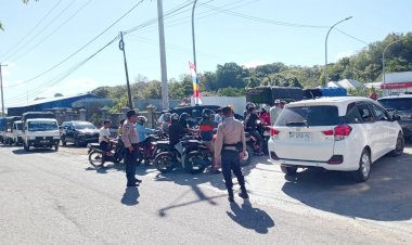 Polsek Rote Barat Laut Lakukan Pengamanan di SPBU Longgo, Jamin Keamanan Masyarakat dan Jaga Arus Lalu Lintas Tetap Lancar