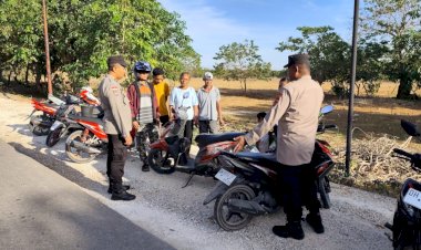Polsek Rote Tengah Tingkatkan Kegiatan Patroli Dialogis, Ajak Warga Jaga Kamtibmas