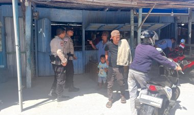 Melalui Patroli Dialogis, Polsek Rote Barat Laut Ajak Masyarakat Jaga Kamtibmas