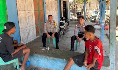 Patroli Dialogis Polsek Rote Barat Daya, Hadirkan Keamanan Bagi Masyarakat