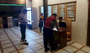 Kapolsek Rote Barat : Kami Terus Tingkatkan Patroli Malam  Jaga Kamtibmas Tetap Kondusif