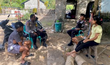 Patroli Dialogis Personel Polsek Polsek Rote Selatan Upaya Untuk Jaga Kemitraan Dengan Masyarakat