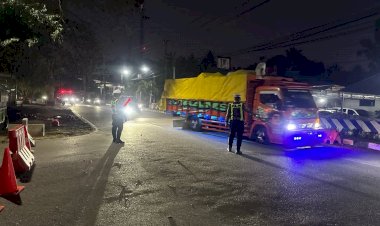 Satuan Lalu Lintas Polres Rote Ndao Laksanakan  Pengaturan Arus Lalu Lintas Jaga Kenyamanan Masyarakat