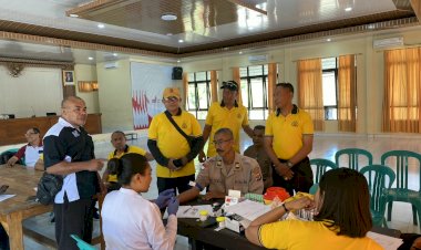 Cek Kesehatan Sejak Dini, Si Dokkes Polres Rote Ndao Gelar Pemeriksaan Kesehatan Berkala 2026