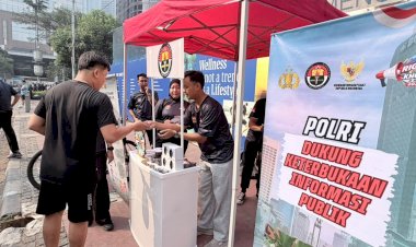 Game Spin Wheel Berhadiah Ramaikan Sosialisasi Hak untuk Tahu di CFD Jakarta