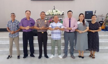 Minggu Kasih, Kapolsek Lobalain : Patuhi Rambu Lalu lintas dan Jaga Keselamatan di Jalan Raya