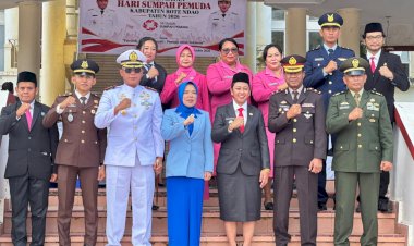 Wakapolres Hadiri Upacara Bendera Peringati Hari Sumpah Pemuda ke-98 Tahun 2026 Tingkat Kabupaten Rote Ndao