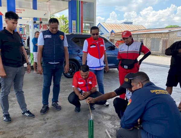 Cegah Kecurangan, Polda NTT Awasi Takaran dan Kualitas BBM Bersubsidi di 16 SPBU Kota Kupang