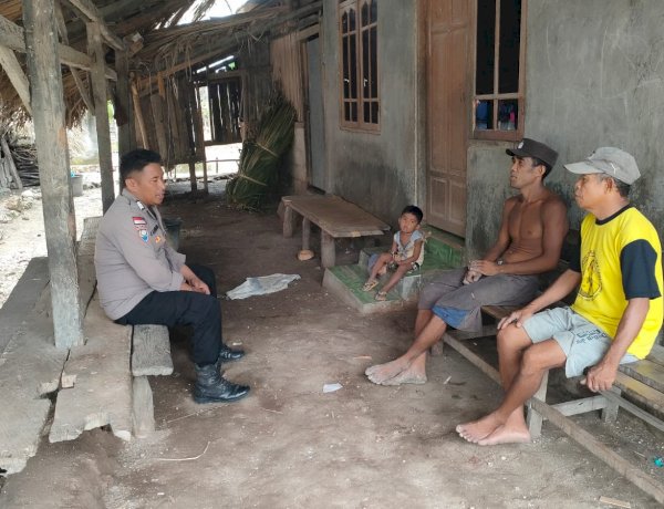 Upaya Pencegahan Gangguan Keamanan Oleh Bhabinkamtibmas Polsek RBL Melalui Kegiatan Sambang