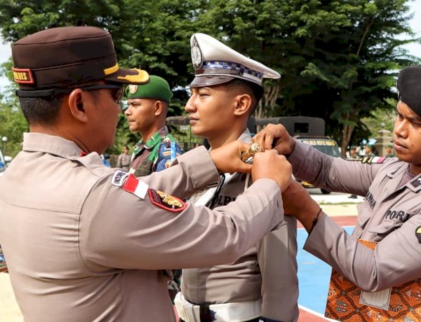 Apel Gelar Pasukan Operasi Zebra Turangga 2025, Komitmen Polres Rote Ndao Tekan Fatalitas Laka Lantas