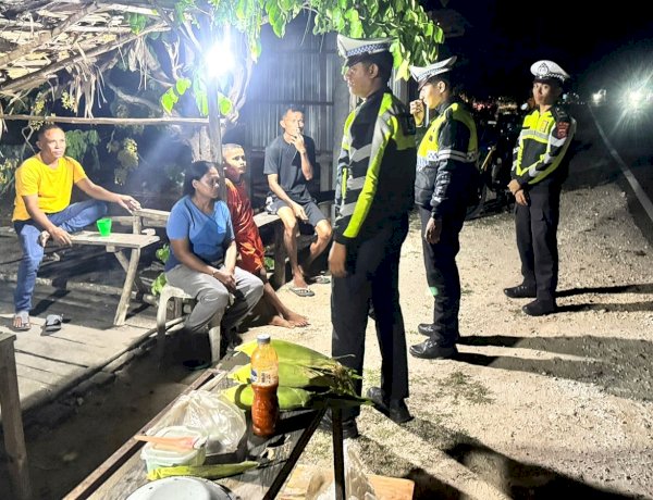 Patroli Lampu Biru Sat Lantas Polres Rote Ndao
