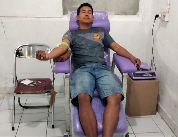 Kabag Ops Polres Rote Ndao : Setetes Darah Untuk Kemanusiaan, Polri Untuk Masyarakat