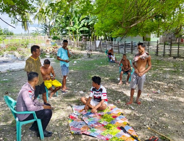 Kegiatan Preemtif Bhabinkamtibmas Polsek Pantaibaru Bersama Warga Binaan