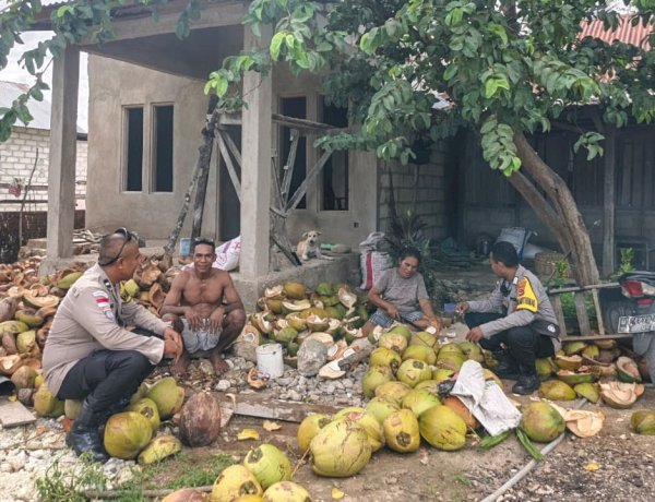 Patroli Dialogis Personel Polsek Rote Tengah, Jaga Kamtibmas Tetap Kondusif