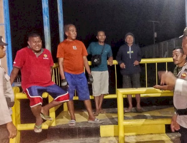 Polsek Pantaibaru Pastikan Keamanan di Pelabuhan Pantaibaru