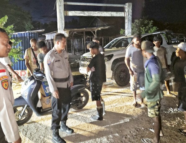 Polsek Rote Barat Laut Gelar Patroli Preventif Untuk Jamin Kenyamanan Masyarakat