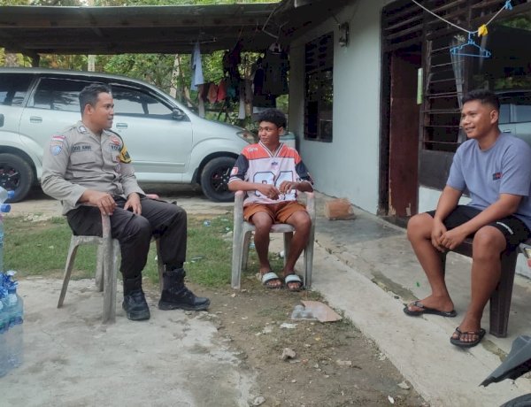 Bhabinkamtibmas Polsek Rote Barat Daya Tingkatkan Kegiatan Preemtif Jaga Kenyamanan Masyarakat