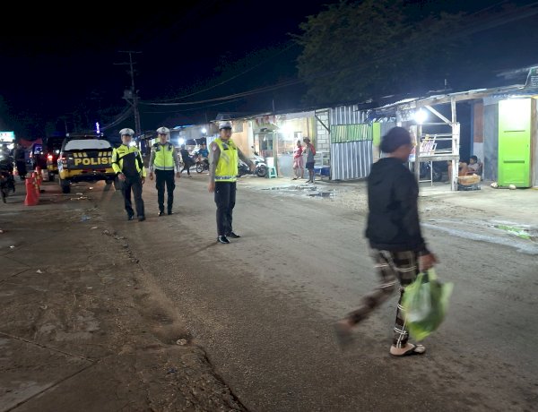 Patroli Lampu Biru Sat Lantas Polres Rote Ndao
