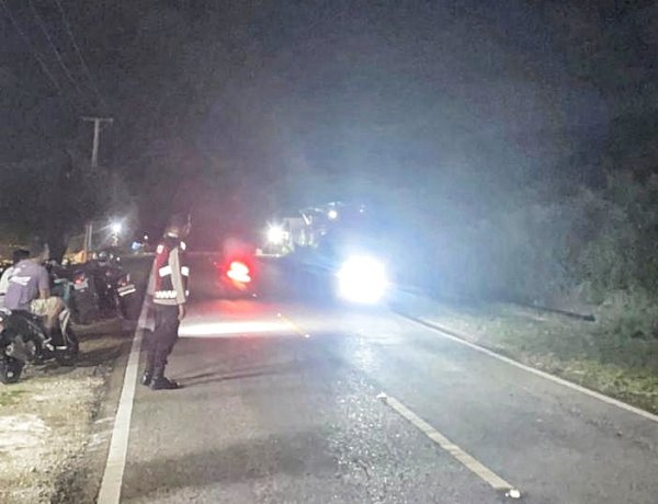 Patroli Malam Polsek Rote Tengah, Ciptakan Rasa Aman Bagi Masyarakat