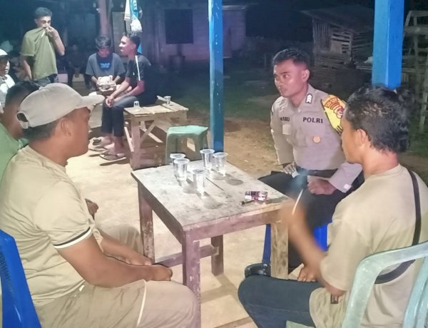 Bhabinkamtibmas Polsek Lobalain Lakukan Sambang Perkuat Sinergitas Dengan Warga Binaan