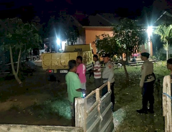 Polsek Rote Tengah Gelar Patroli Malam Jaga Kamtibmas Kondusif