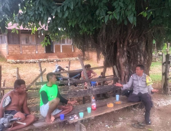 Bhabinkamtibmas Polsek Rote Tengah  Sambangi Warga Binaan
