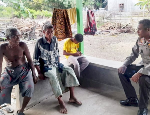Kegiatan Preemtif Bhabinkamtibmas Polsek Rote Timur