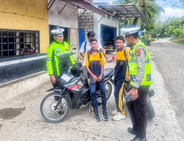 Sat  Lantas Polres Rote Ndao Tingkatkan Edukasi Keselamatan Berlalu Lintas, Tekan Angka Fatalitas Lakalantas