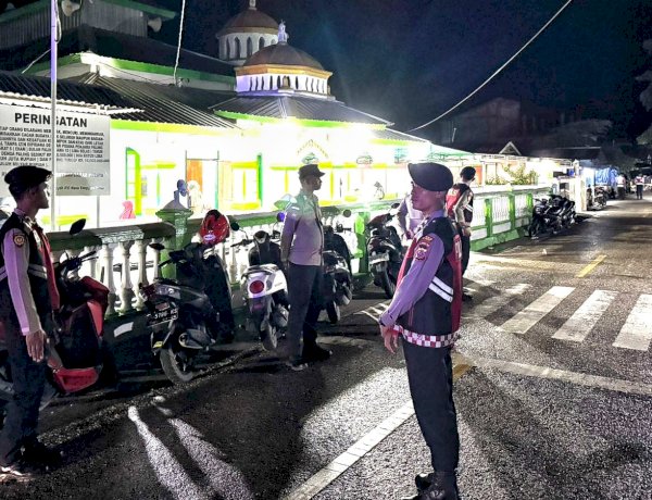 Polsek Lobalain Melakukan Pengamanan Perayaan Isra Mi'raj