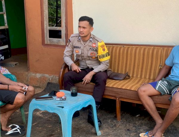 Kegiatan Preemtif Bhabinkamtibmas Polsek Rote Selatan