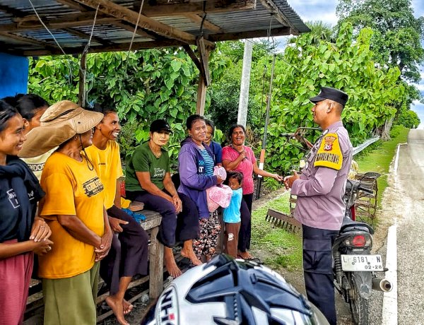 Kegiatan Sambang Bhabinkamtibmas Bersama Warga Binaan