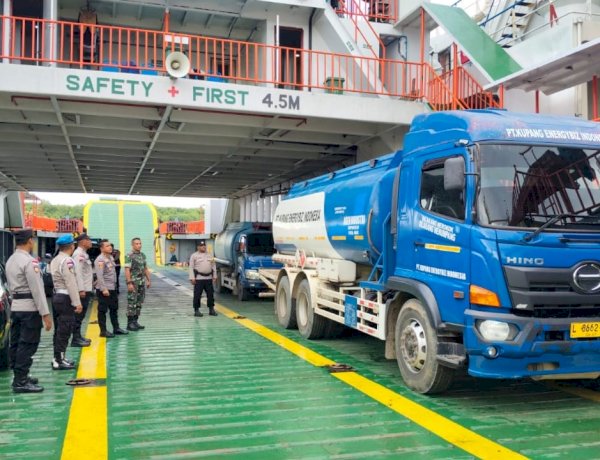 Polsek Pantaibaru Siaga Penuh Lakukan Pengamanan di Pelabuhan Pantaibaru